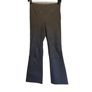 THEORY YOKE PANT URBAN ST LEATHER